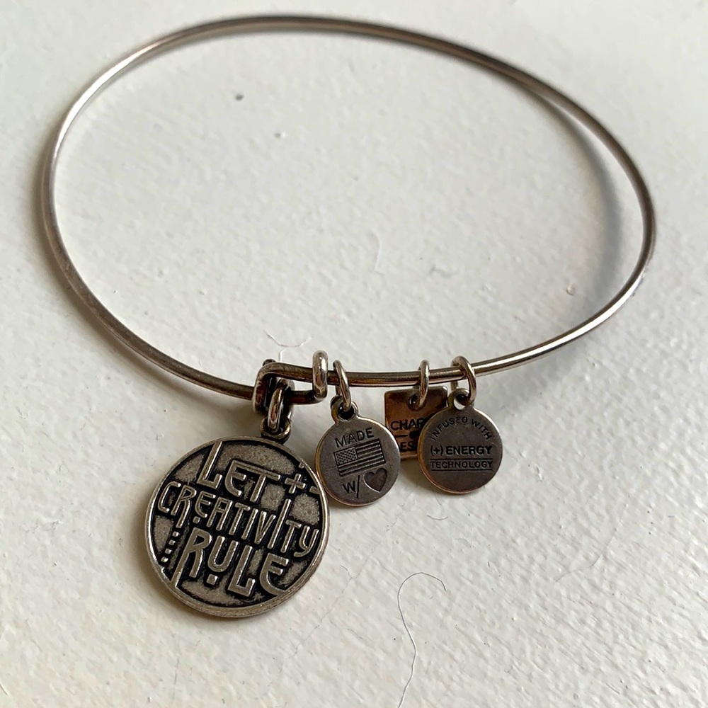 Let creativity rule Alex and ani bracelet